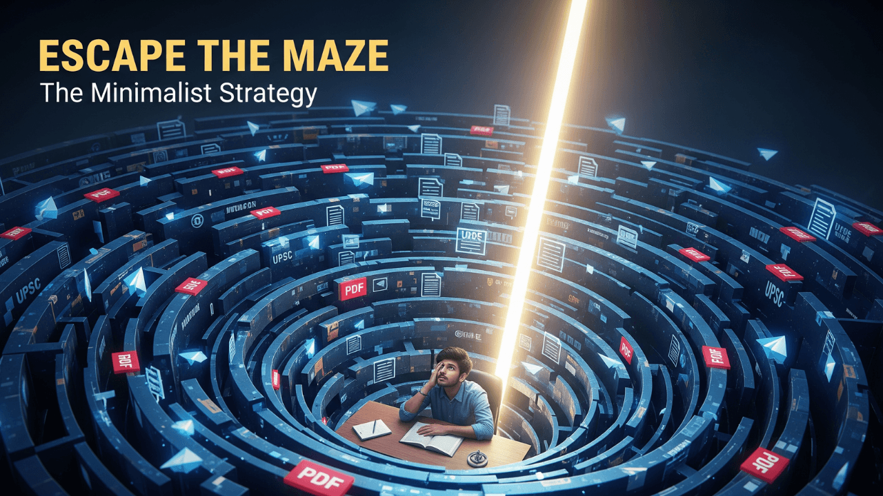 UPSC's Digital Chakravyuha: A Strategy to Escape Information Overload