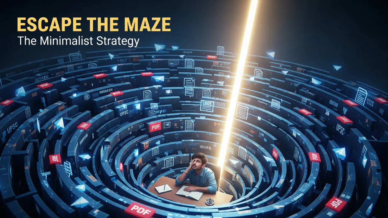 UPSC's Digital Chakravyuha: A Strategy to Escape Information Overload